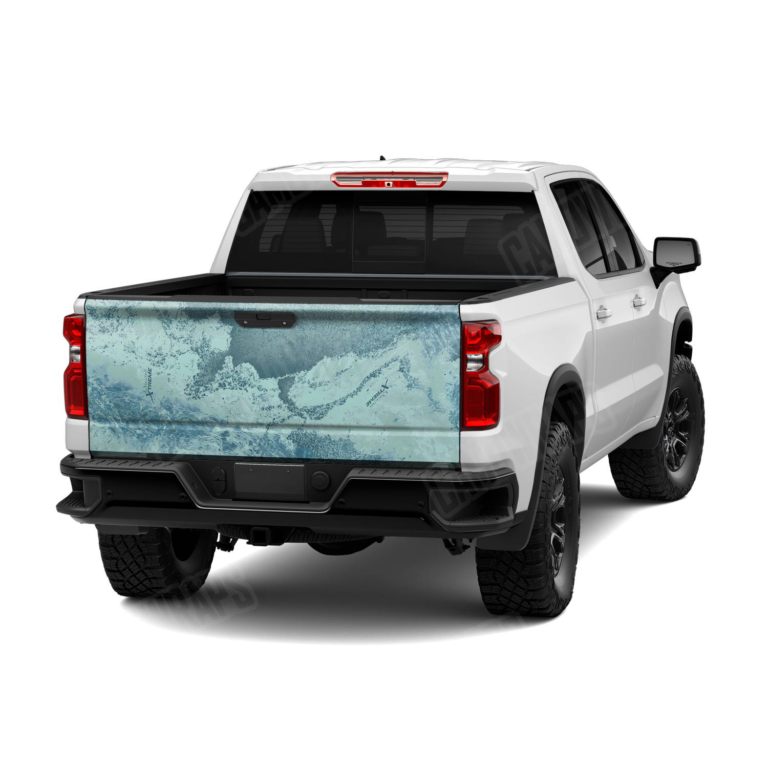 Realtree XTREME Caribbean Camo Tailgate Vinyl Wrap