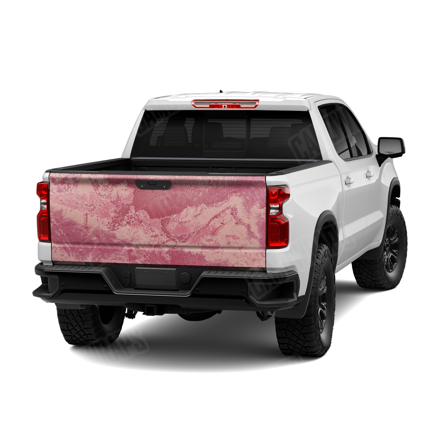 Realtree XTREME Coral Camo Tailgate Vinyl Wrap