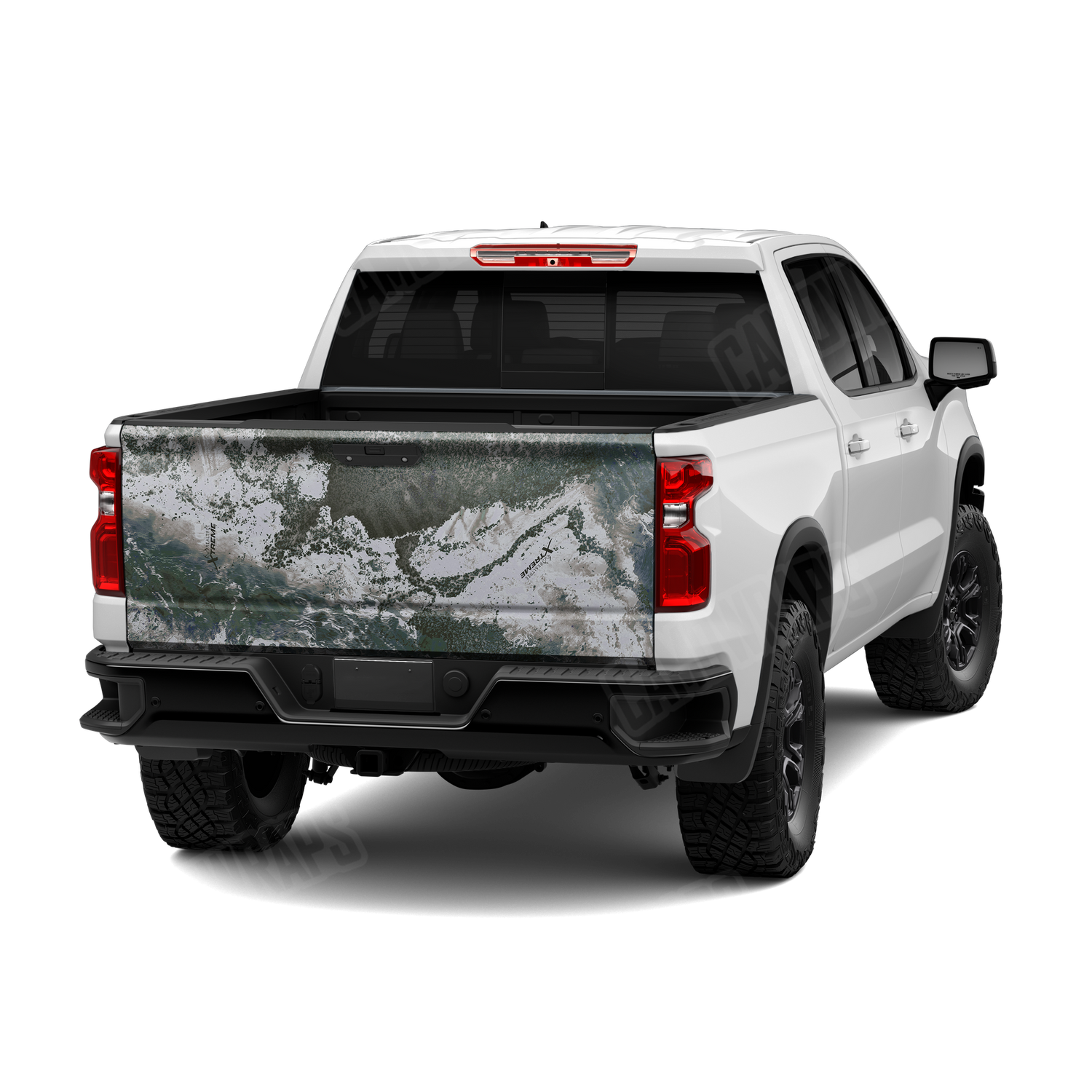 Realtree XTREME Greenland Camo Tailgate Vinyl Wrap