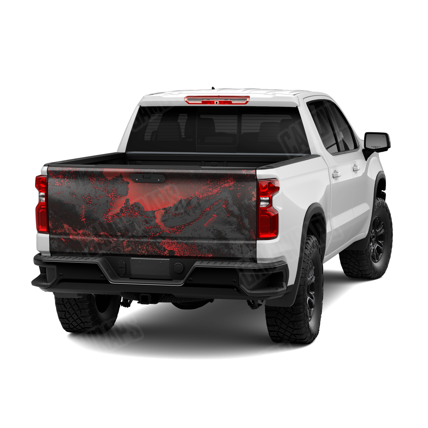 Realtree XTREME Lava Camo Tailgate Vinyl Wrap