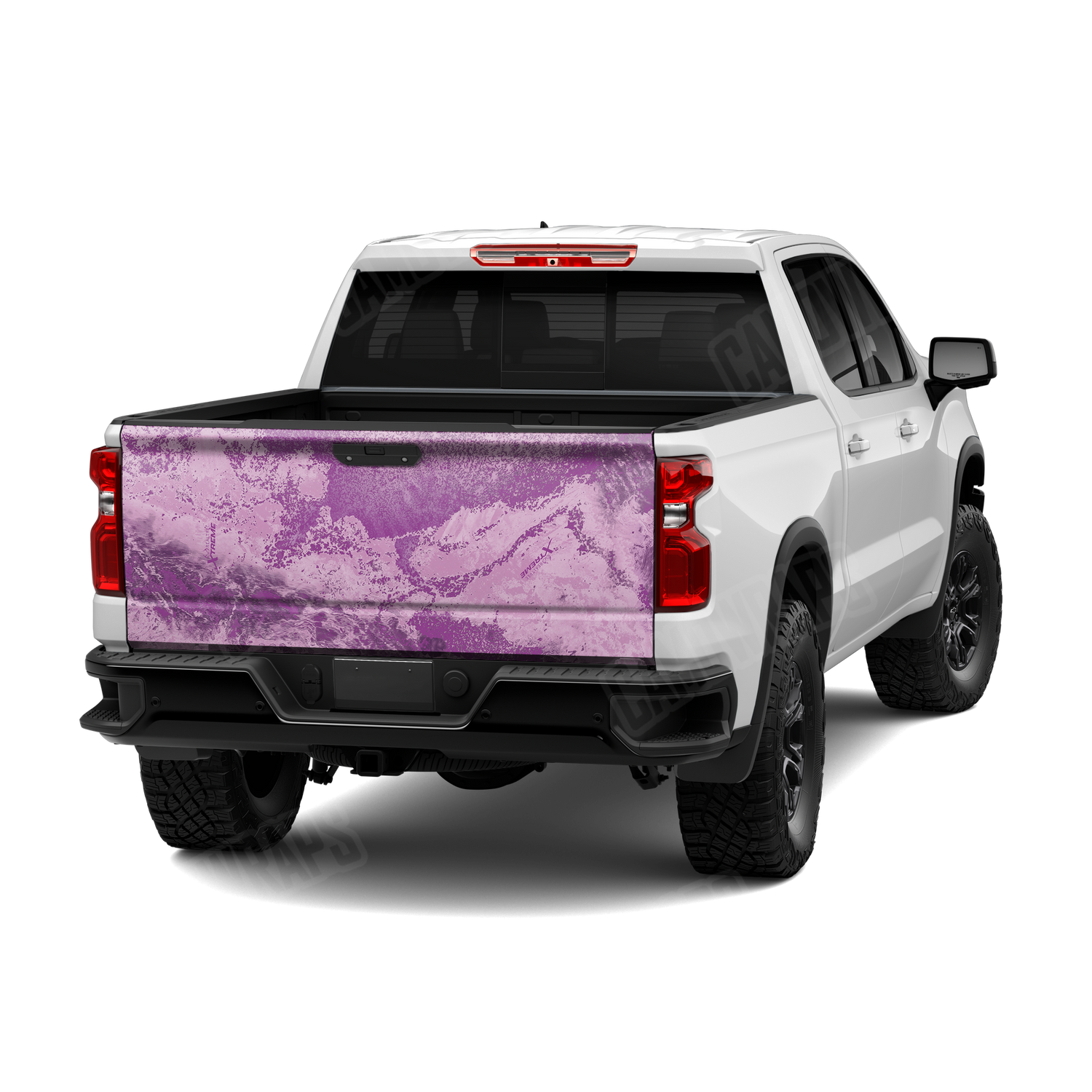 Realtree XTREME Passion Pink Camo Tailgate Vinyl Wrap