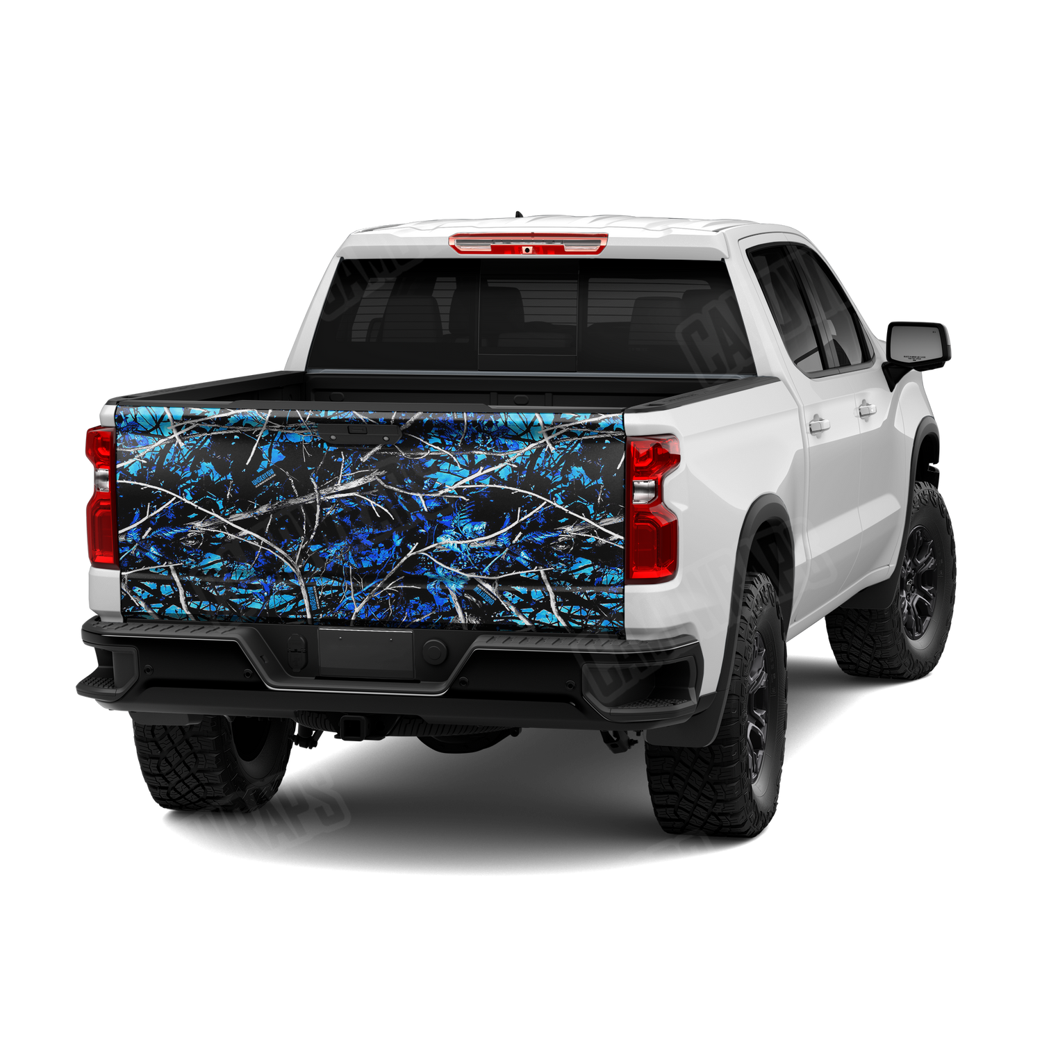 Sirphis Undertow Camo Tailgate Vinyl Wrap