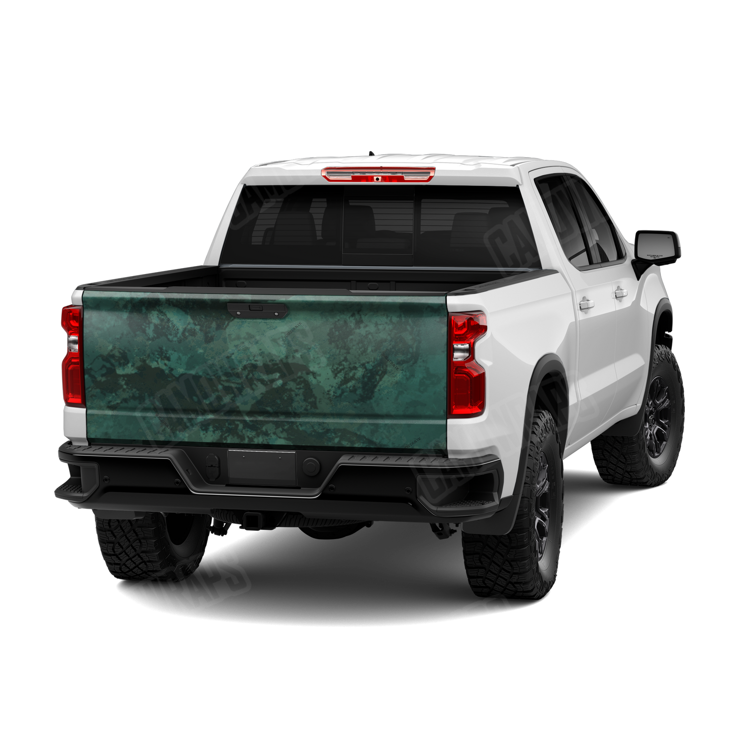 Substrate Sea Squawl Camo Tailgate Vinyl Wrap