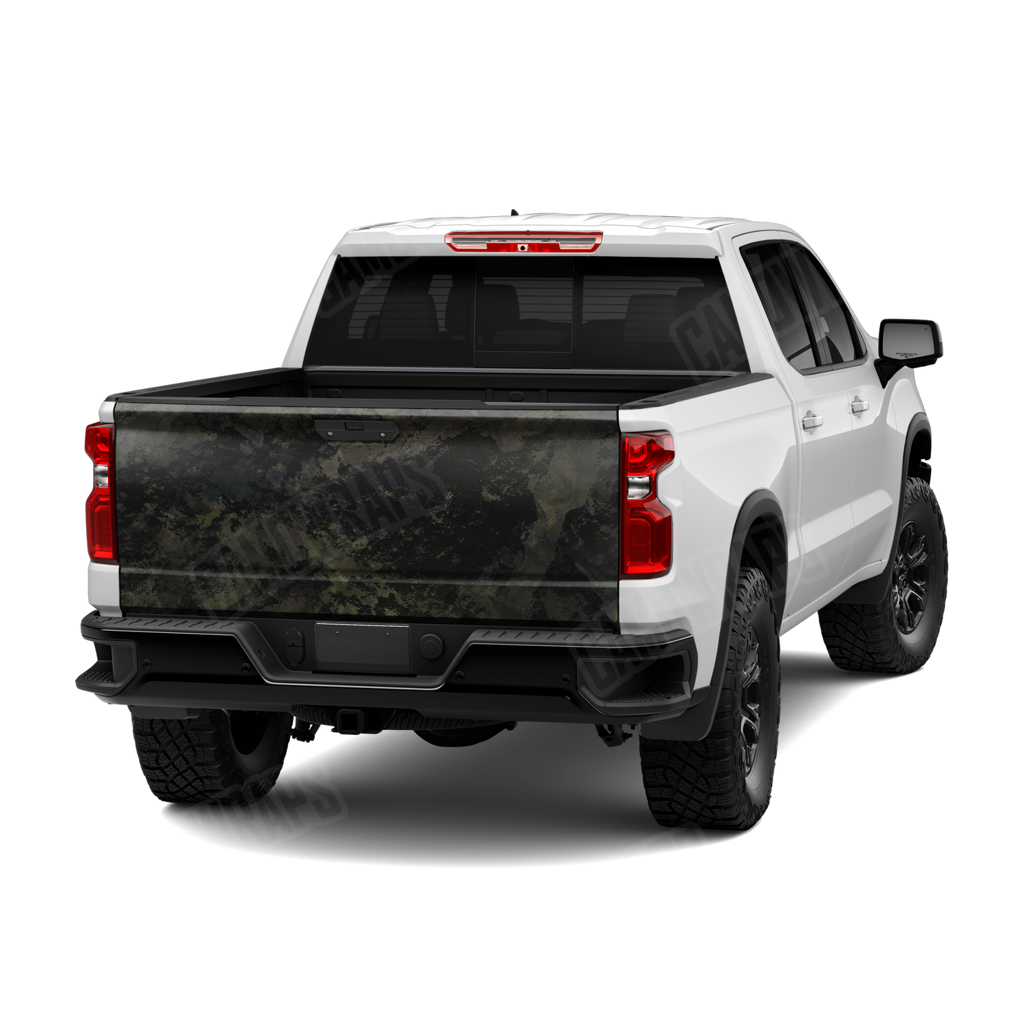 Substrate Shadow Op Camo Tailgate Vinyl Wrap