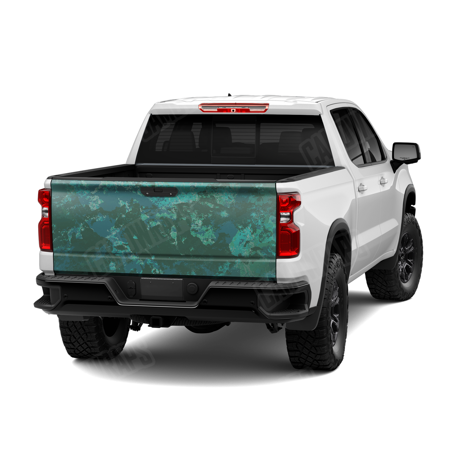 Substrate Shellback Camo Tailgate Vinyl Wrap