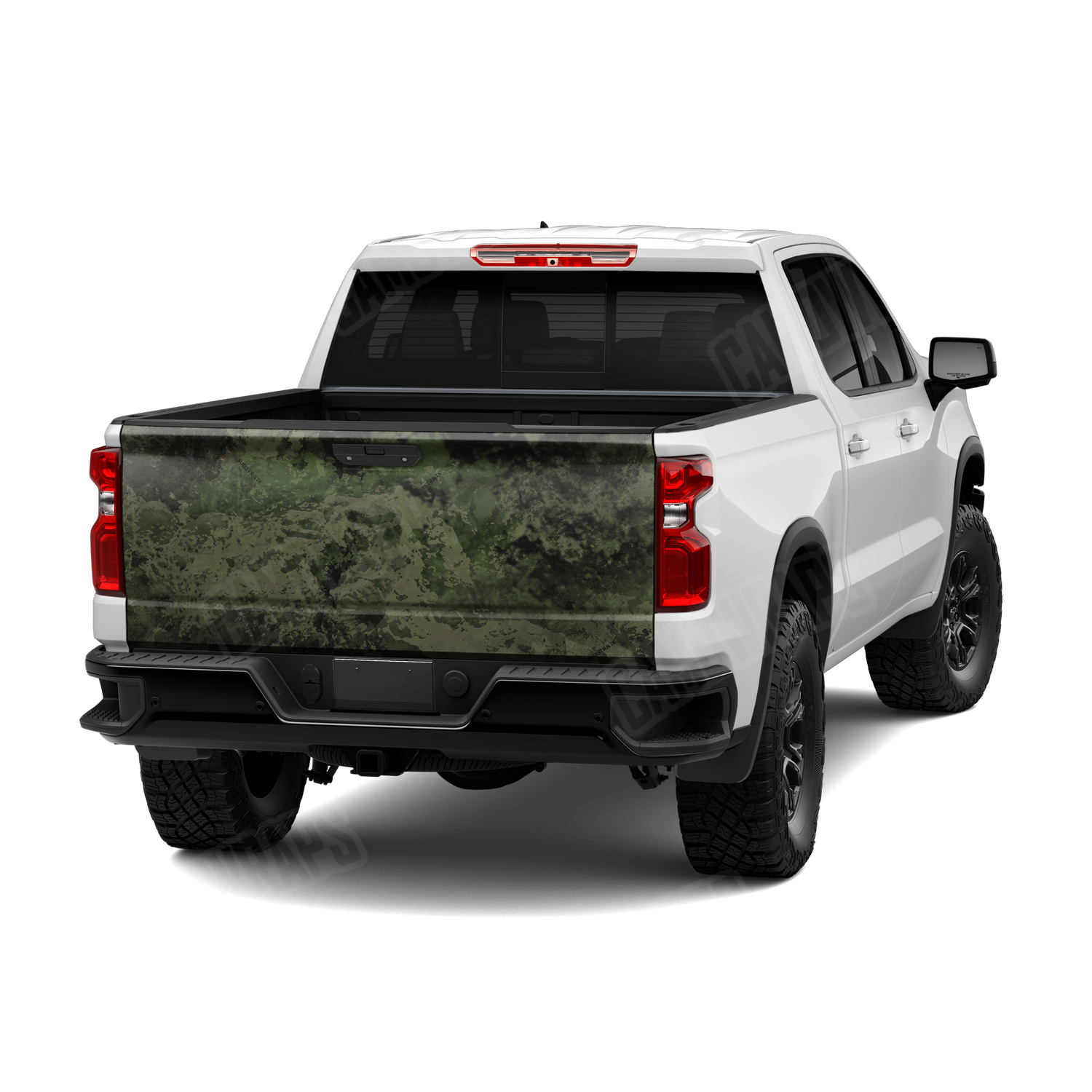 Substrate Spectre Camo Tailgate Vinyl Wrap