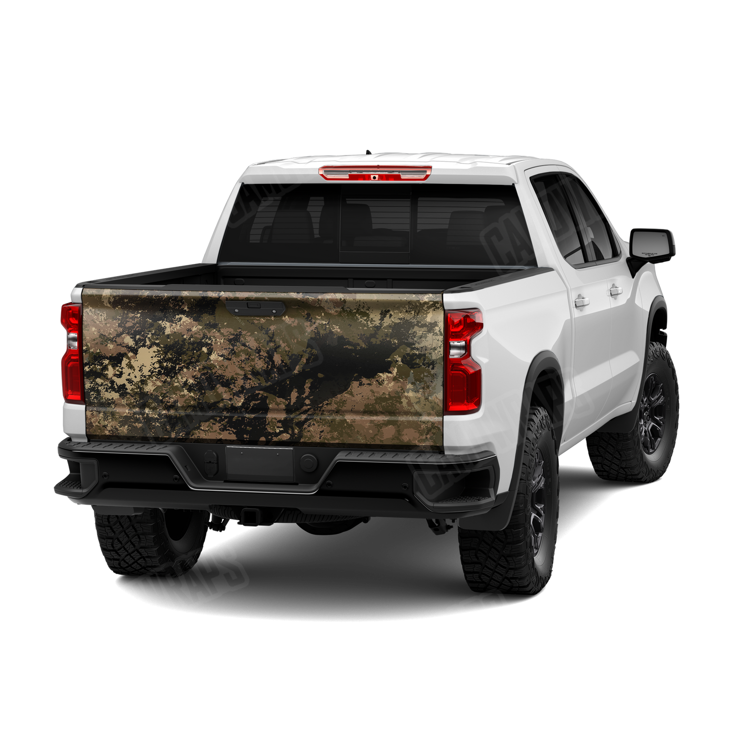 Substrate Spoor Camo Tailgate Vinyl Wrap