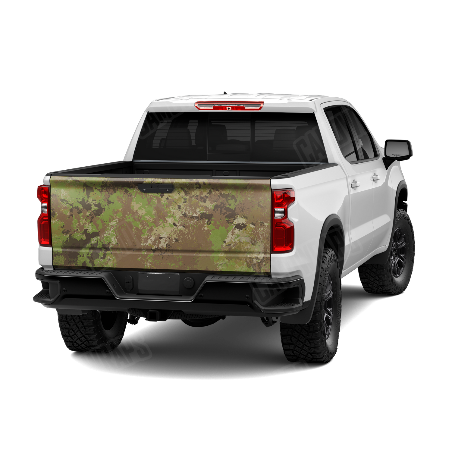 Substrate Springfield Camo Tailgate Vinyl Wrap