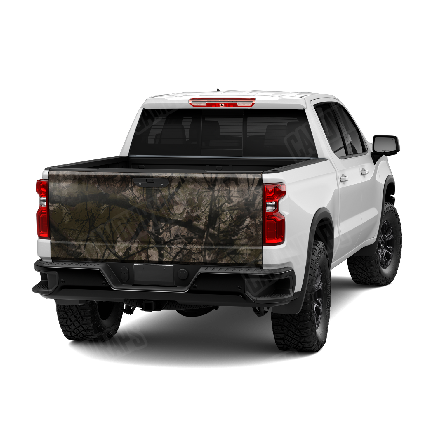 Substrate Stalker Camo Tailgate Vinyl Wrap