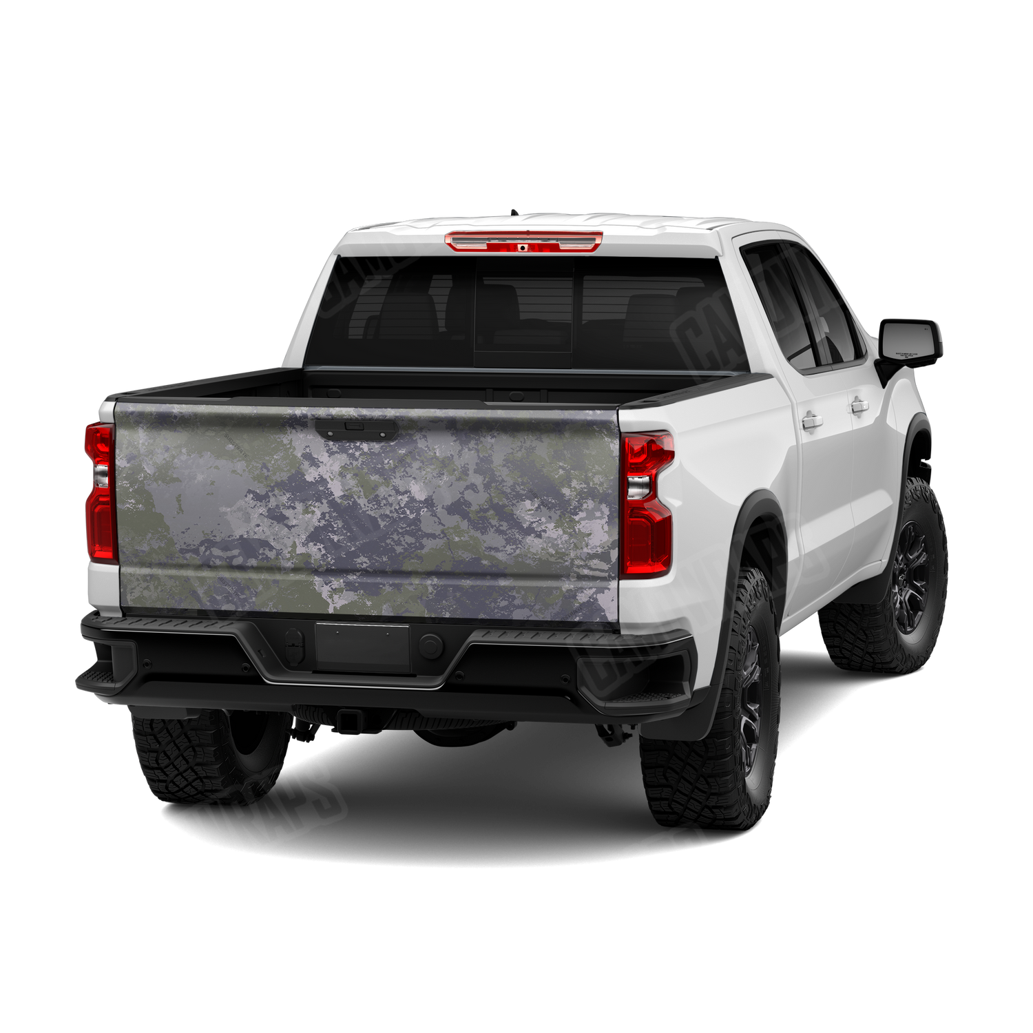 Substrate Submariner Camo Tailgate Vinyl Wrap