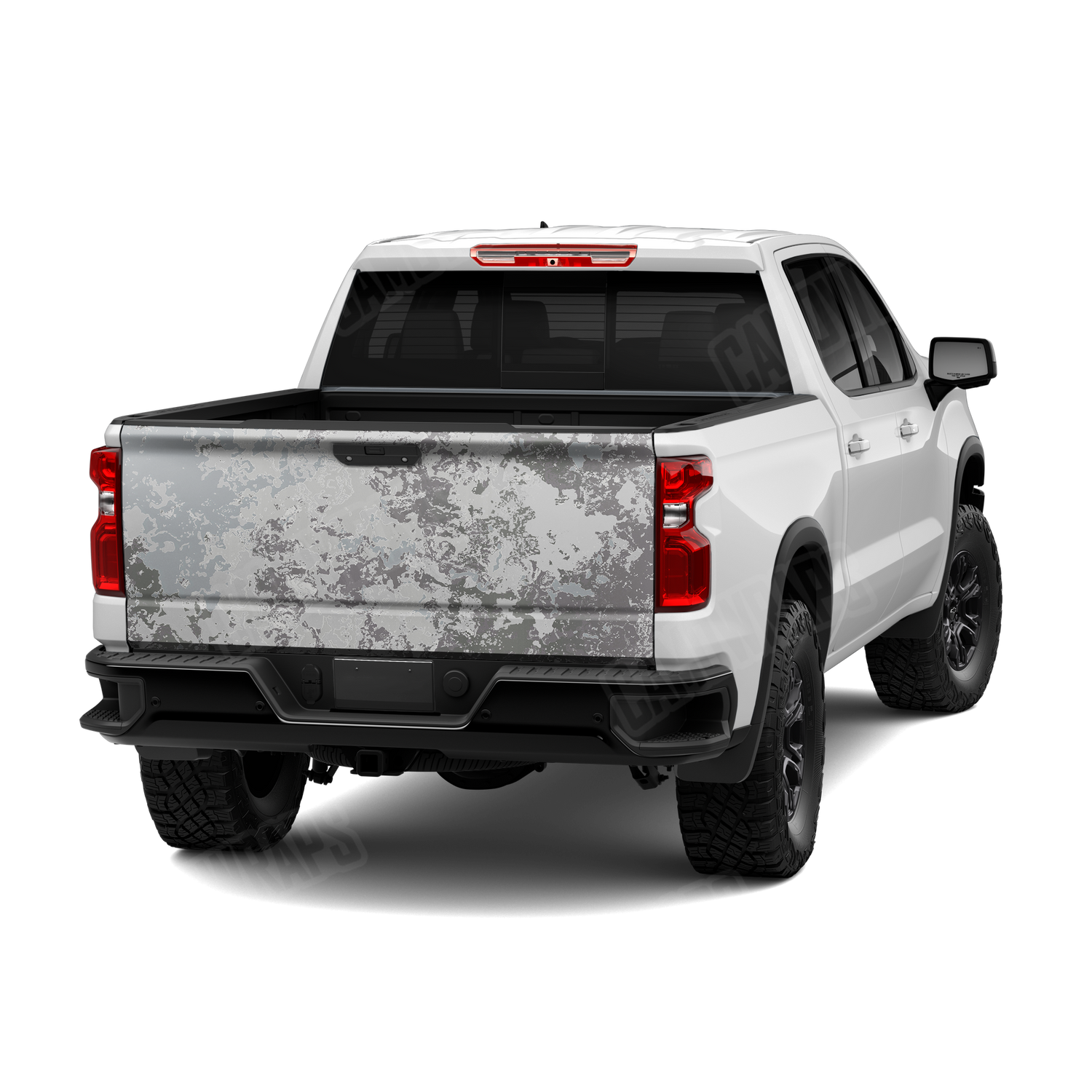 Veil Ops Polar Camo Tailgate Vinyl Wrap