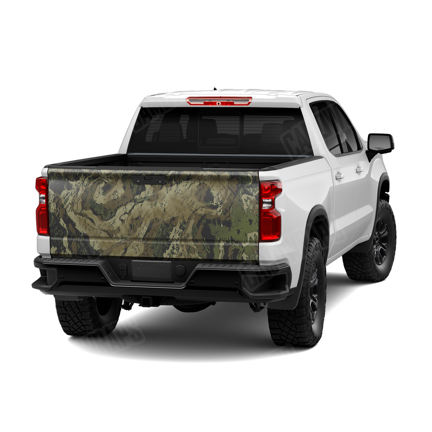 Veil Rumba Jungle Camo Tailgate Vinyl Wrap