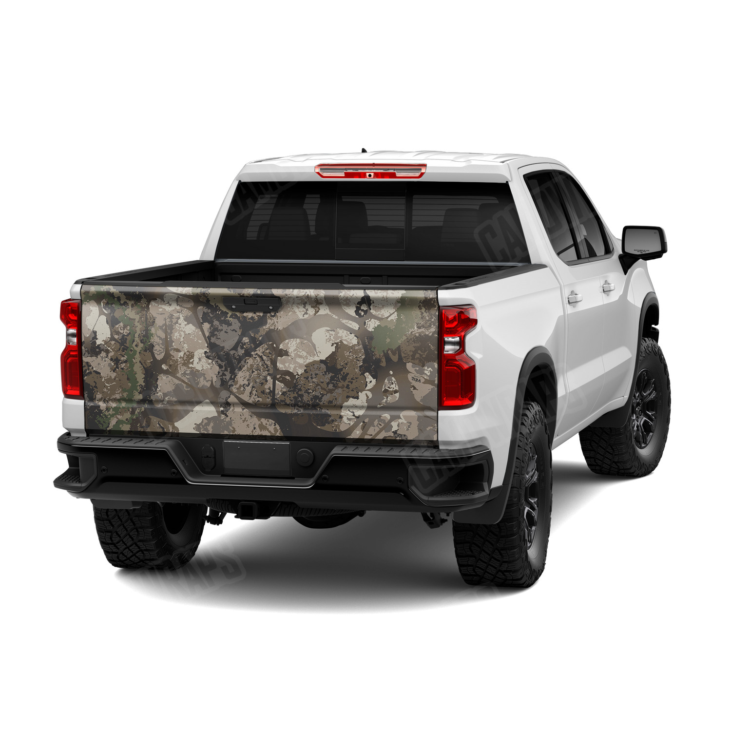 Veil Stoke Flat Camo Tailgate Vinyl Wrap