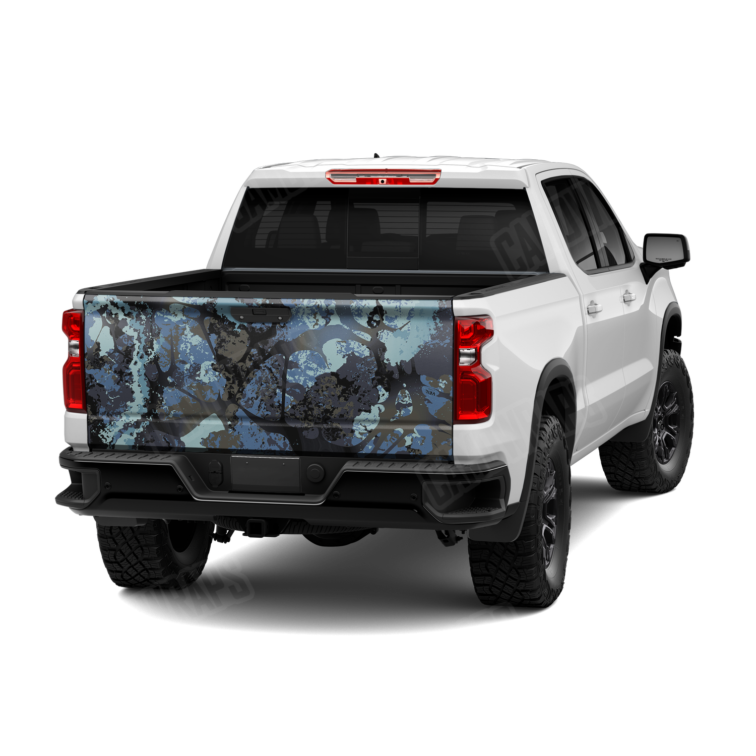 Veil Stoke Poseidon Camo Tailgate Vinyl Wrap