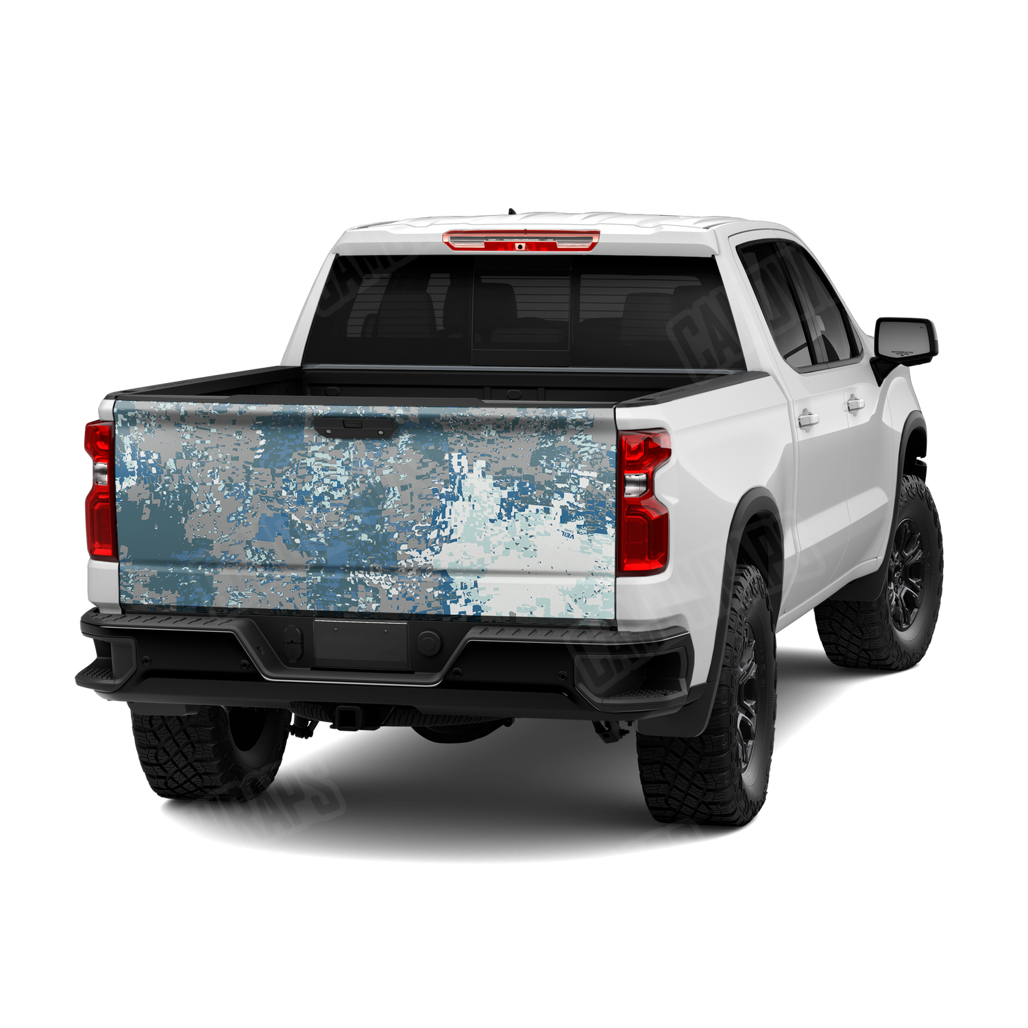 Veil Stryk Hookset Flat Camo Tailgate Vinyl Wrap