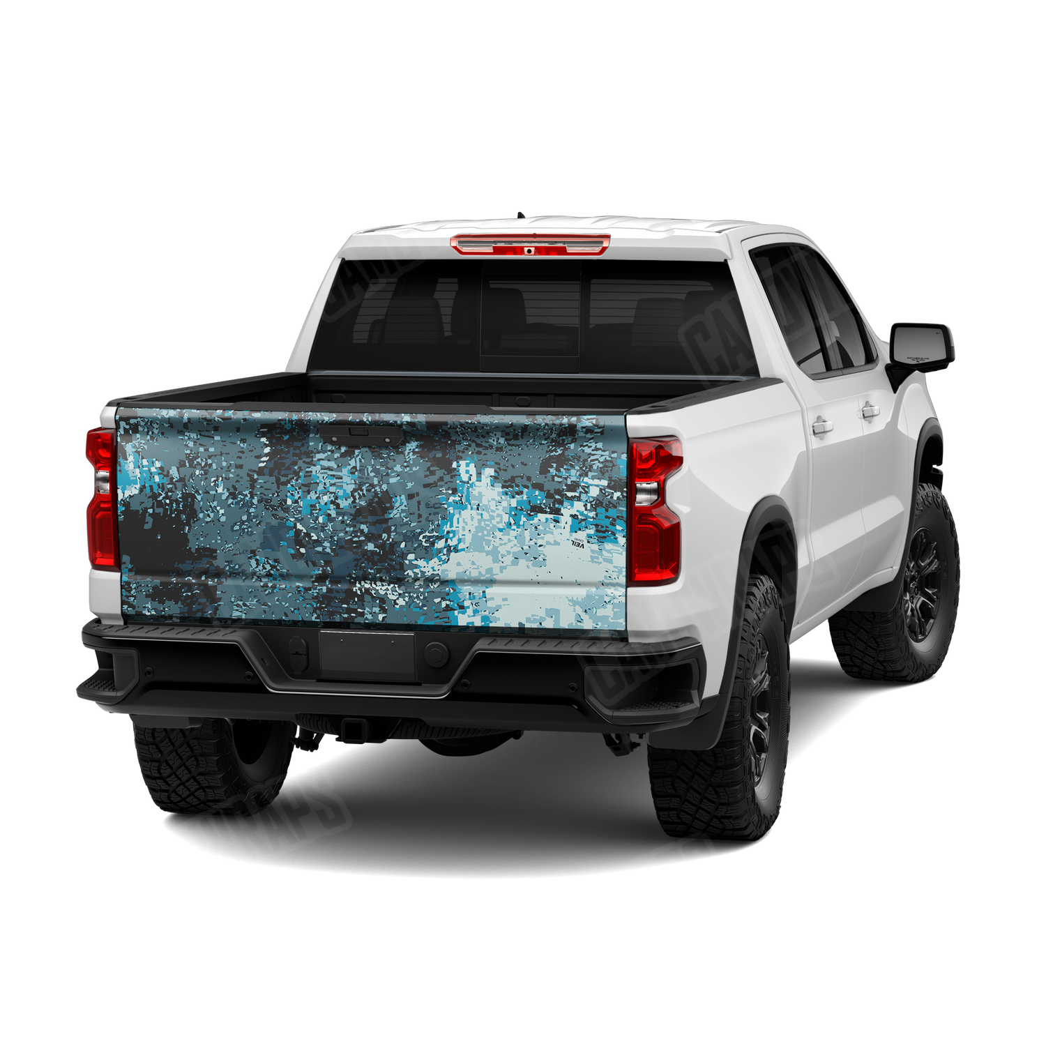 Veil Stryk Womens Camo Tailgate Vinyl Wrap