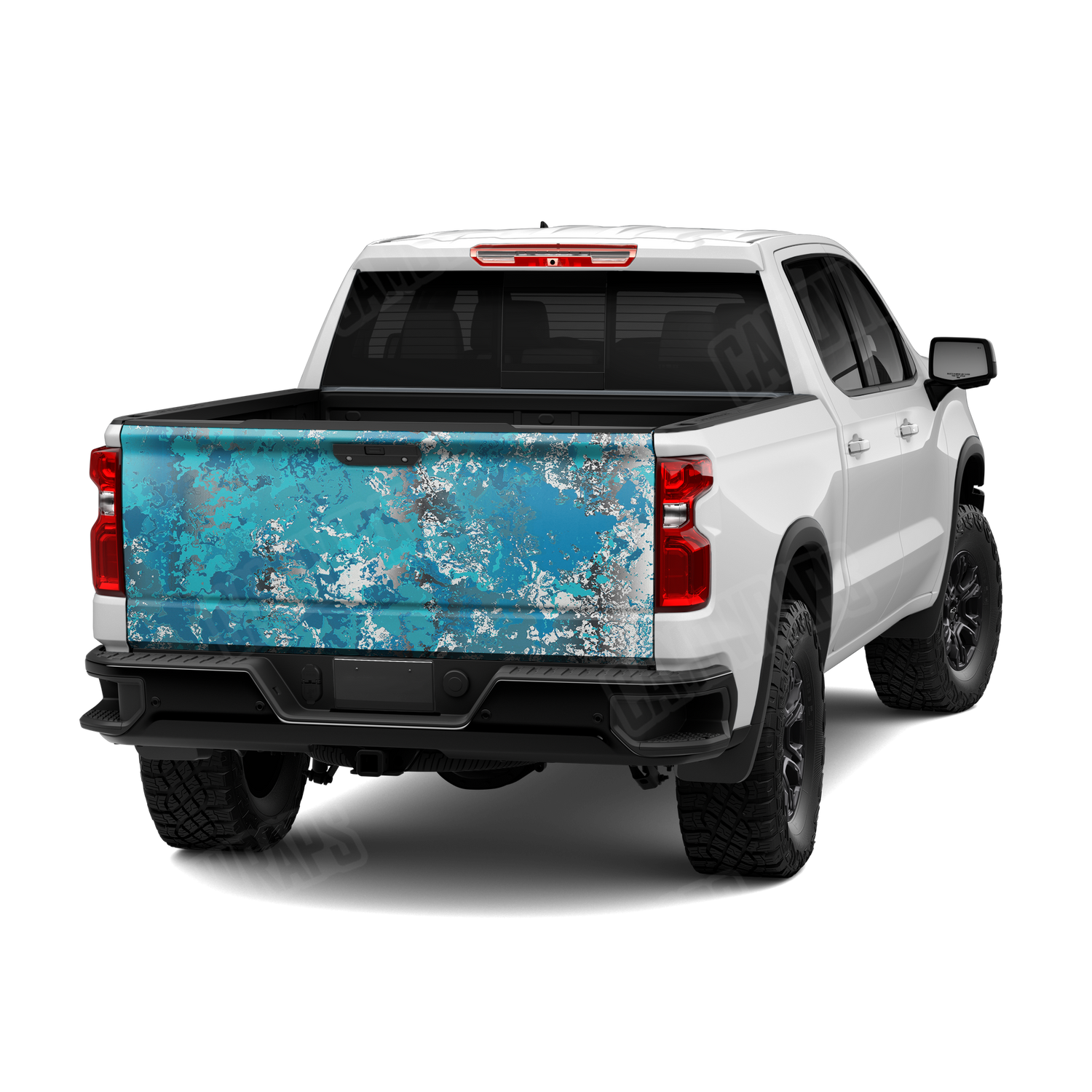 Veil Wideland Mariner Camo Tailgate Vinyl Wrap