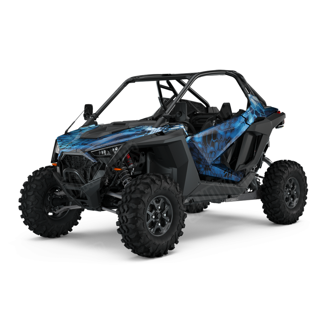 Kryptek Blue Lightning UTV Camo Vinyl Wrap