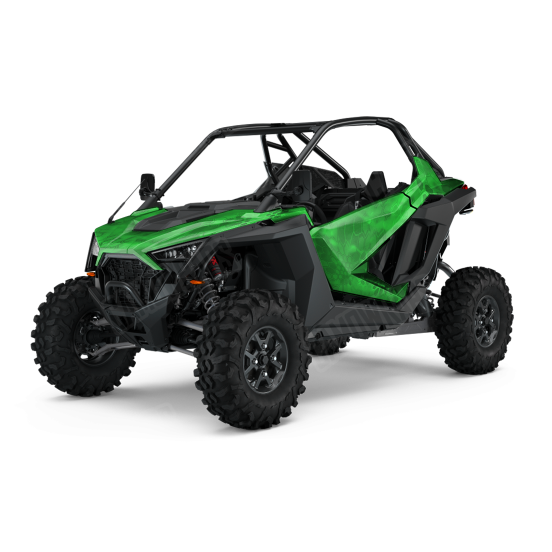 Kryptek Green UTV Camo Vinyl Wrap