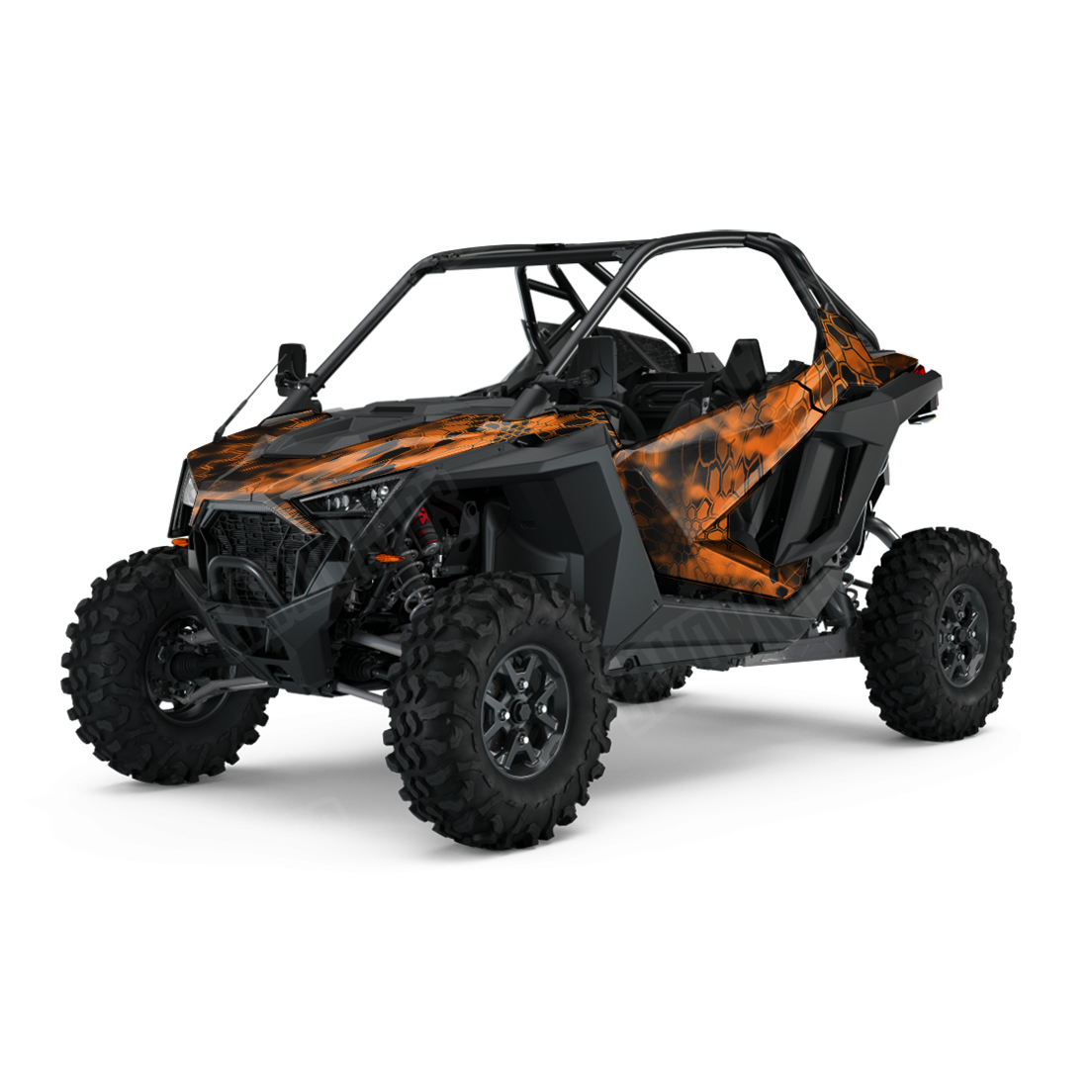 Kryptek Inferno UTV Camo Vinyl Wrap