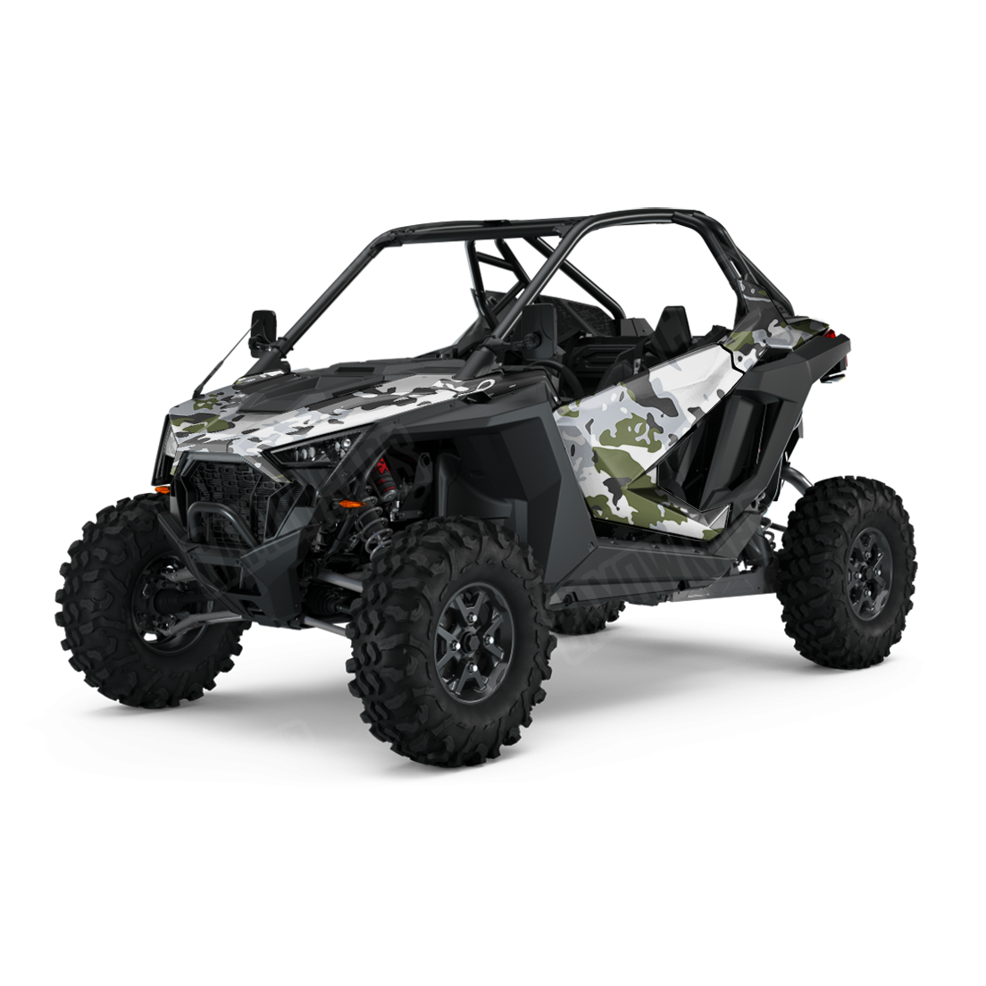 RELV X3 Timber Wolf UTV Camo Vinyl Wrap