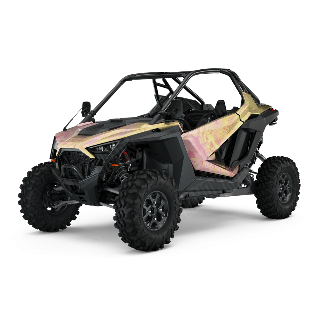 Realtree WAV3 Strawberry Lemonade UTV Camo Vinyl Wrap