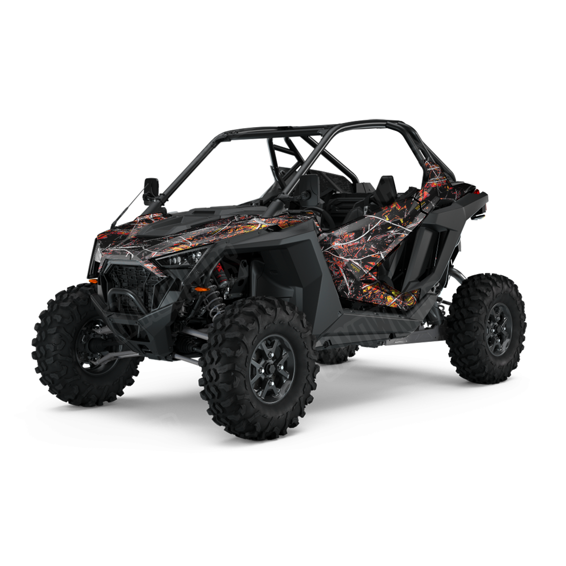 Sirphis Wildfire UTV Camo Vinyl Wrap