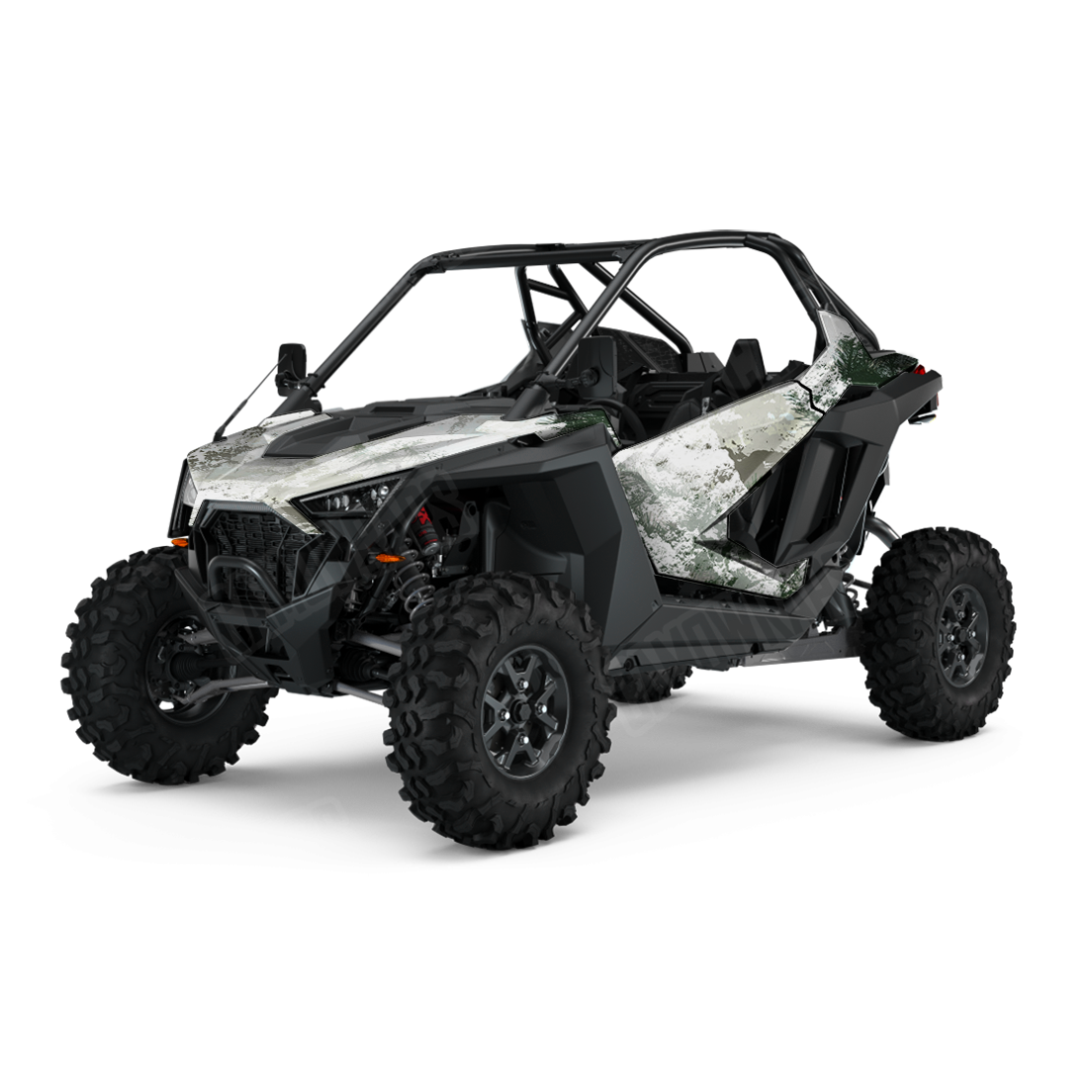 Substrate Snow Spruce UTV Camo Vinyl Wrap