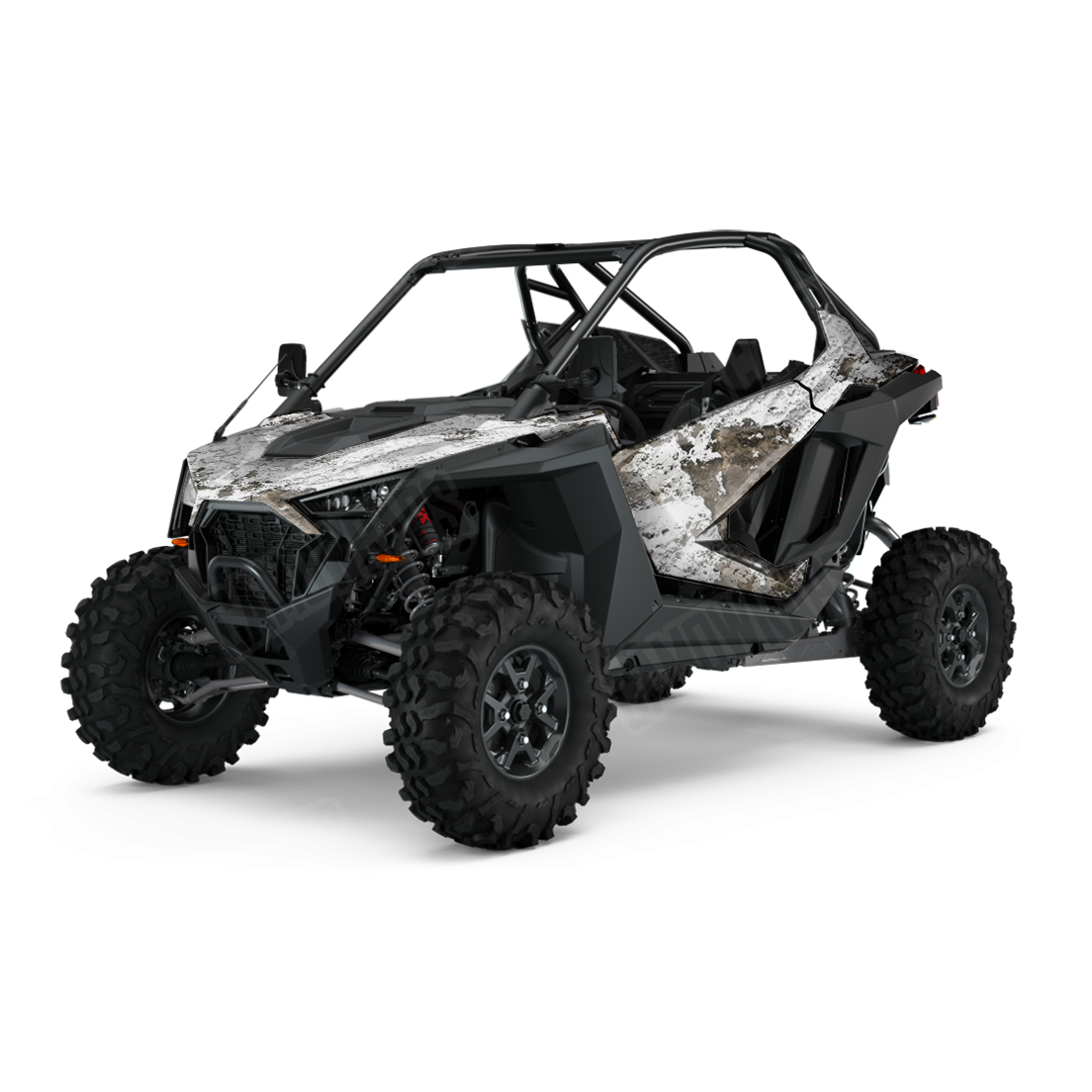 Substrate Snowfall UTV Camo Vinyl Wrap