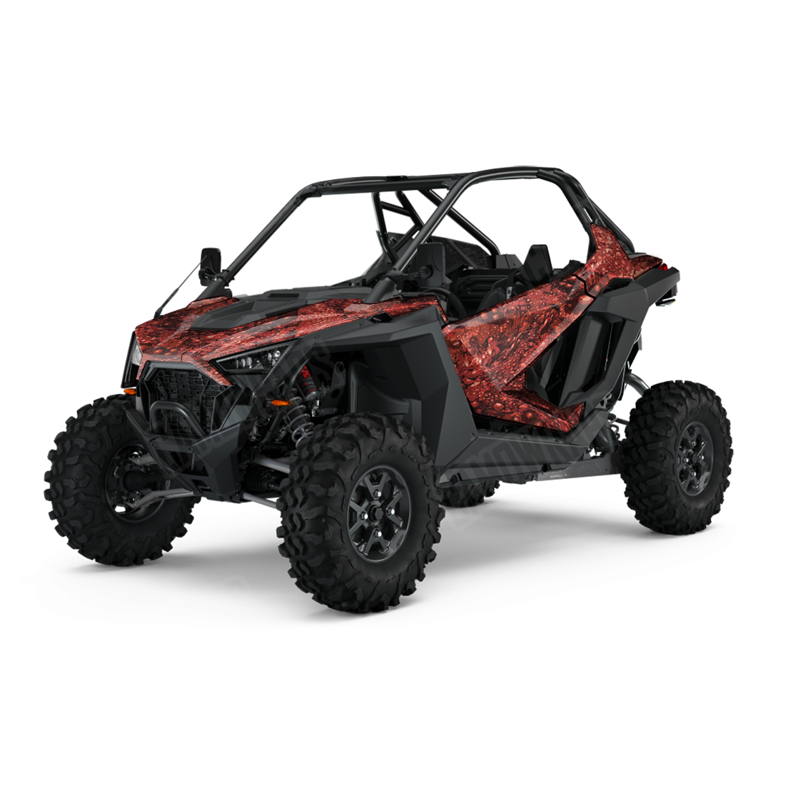 Toadaflage Red UTV Camo Vinyl Wrap