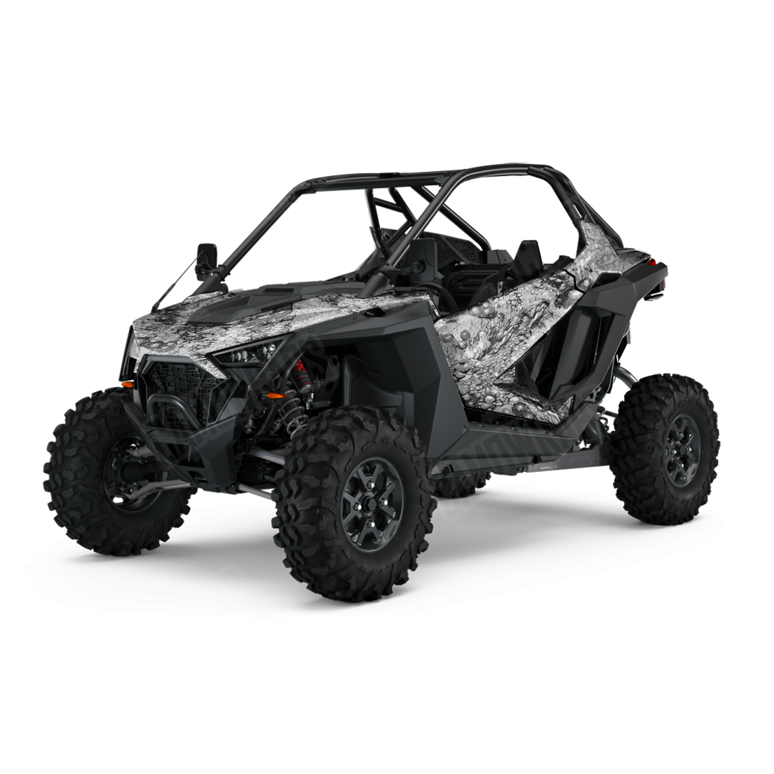 Toadaflage White UTV Camo Vinyl Wrap