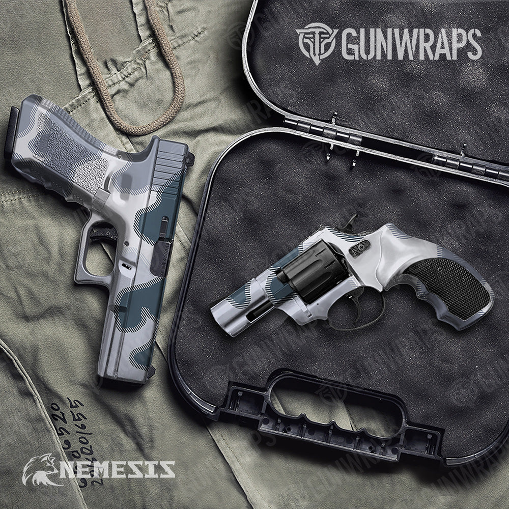 Handgun Nemesis XL Night Ops Camo Gun Skin Vinyl Wrap